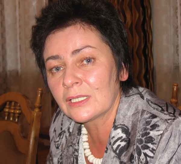 Burmistrz Leska Barbara Jankiewicz. Zawsze elegancka i zawsze trudno dostępna dla mediów.